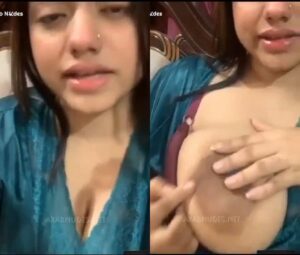 بنوتة كيرفي ممحونة تعرض بزازها الكبيرة وحلماتها سمرا